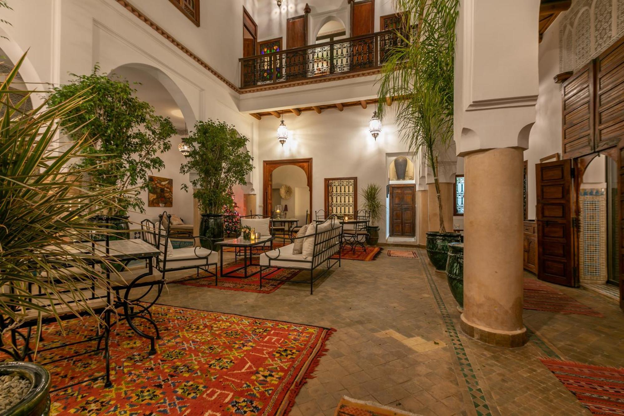 Riad Les Trois Palmiers El Bacha Marraquexe Exterior foto