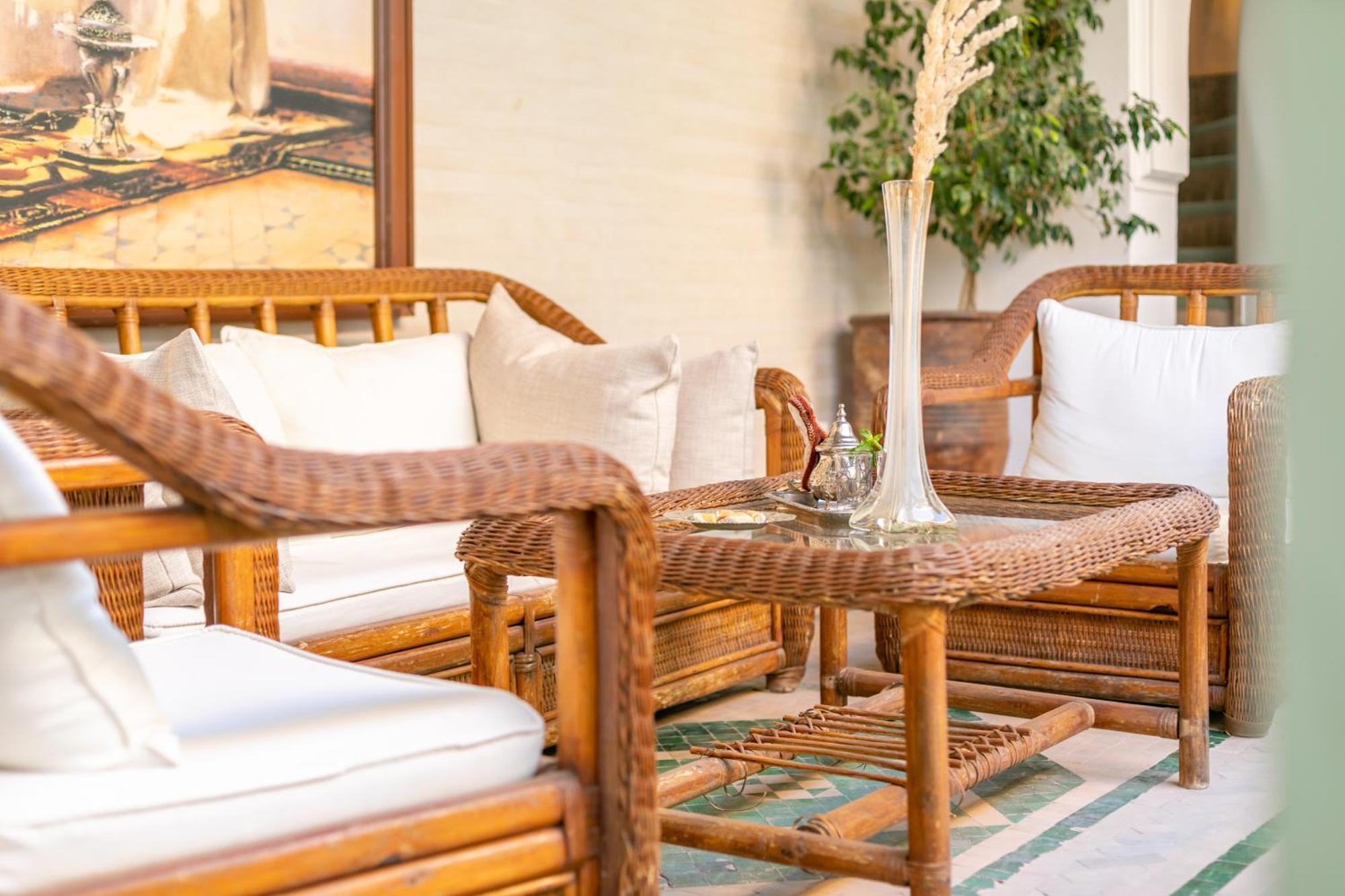 Riad Les Trois Palmiers El Bacha Marraquexe Exterior foto