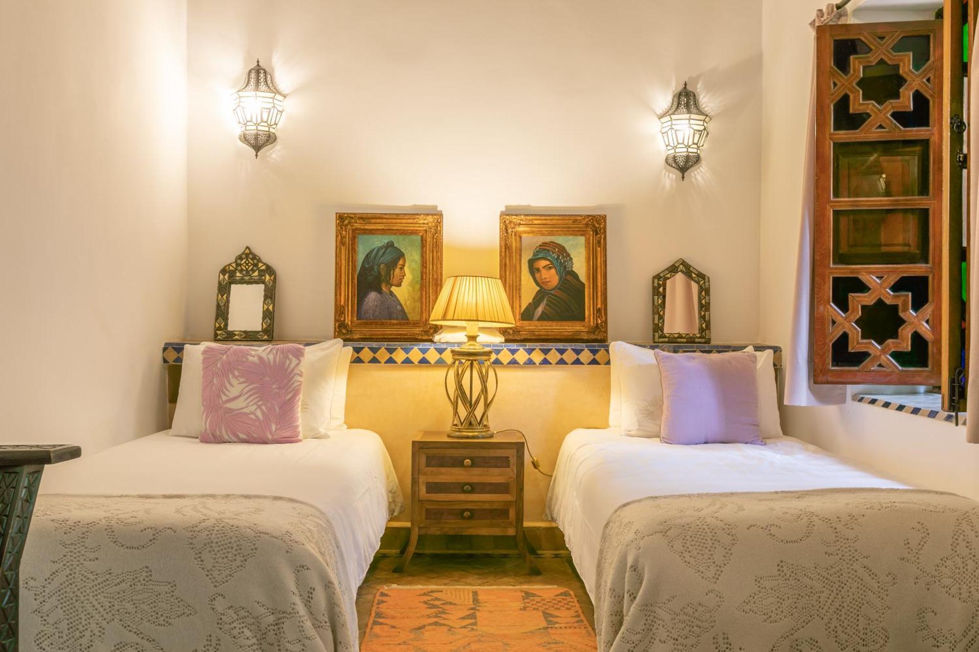 Riad Les Trois Palmiers El Bacha Marraquexe Exterior foto