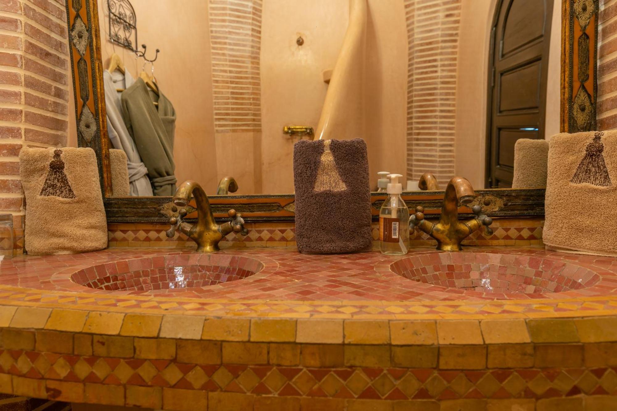 Riad Les Trois Palmiers El Bacha Marraquexe Exterior foto