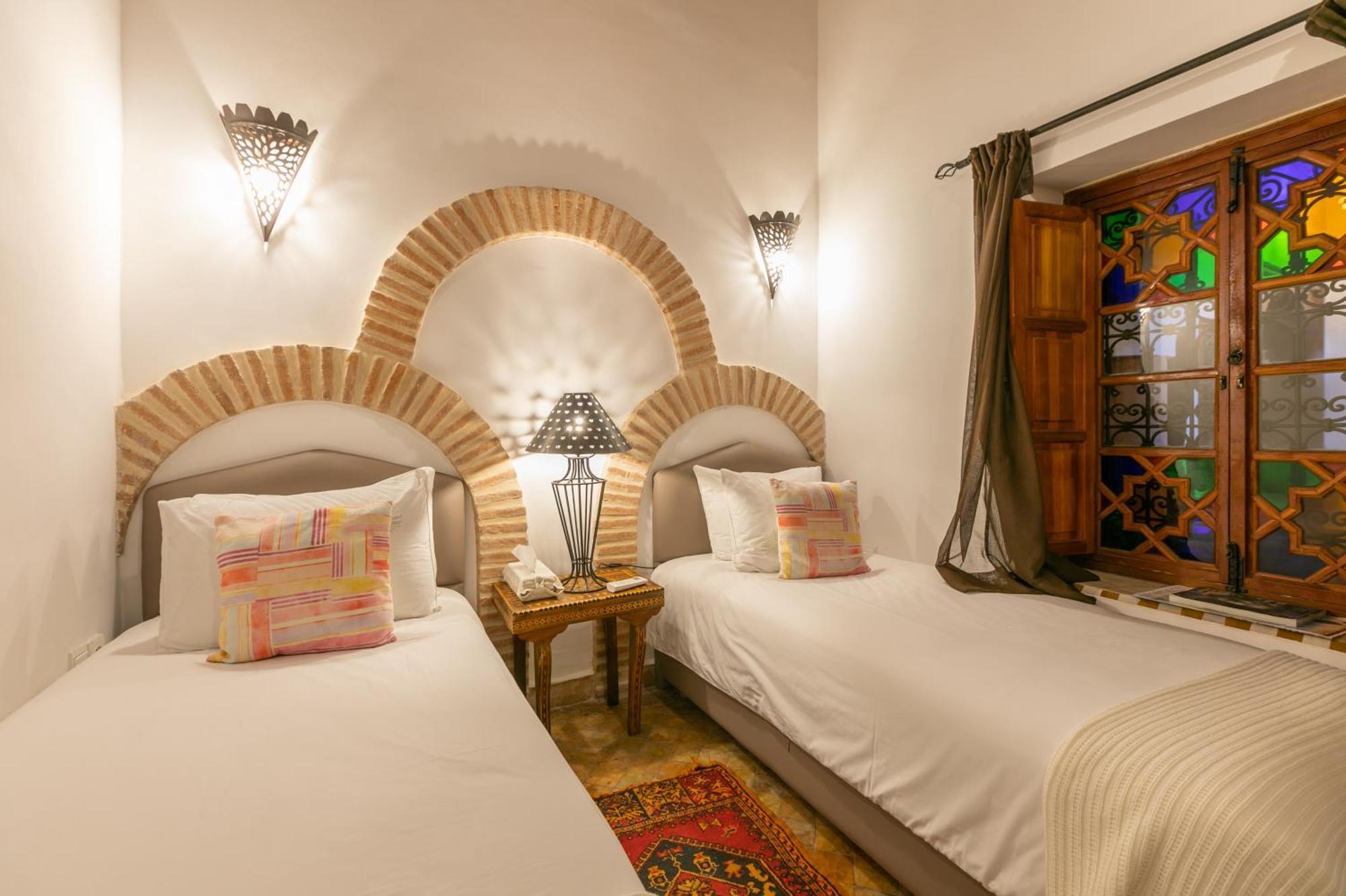 Riad Les Trois Palmiers El Bacha Marraquexe Exterior foto