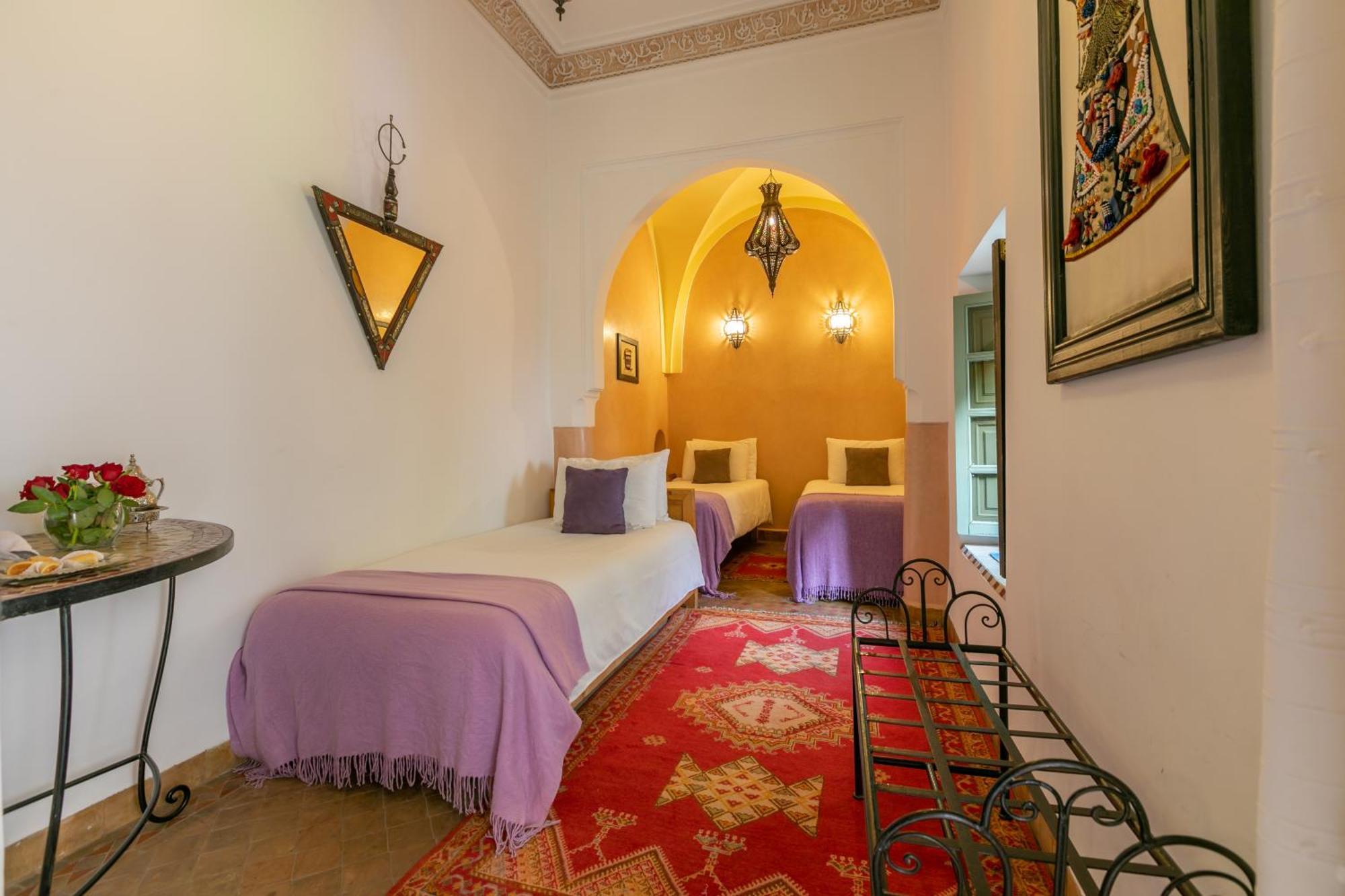 Riad Les Trois Palmiers El Bacha Marraquexe Exterior foto
