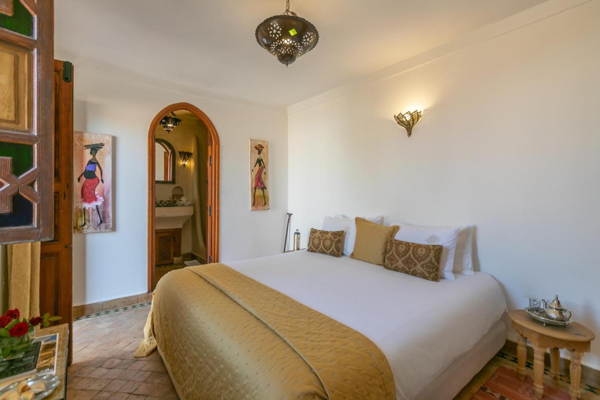 Riad Les Trois Palmiers El Bacha Marraquexe Exterior foto