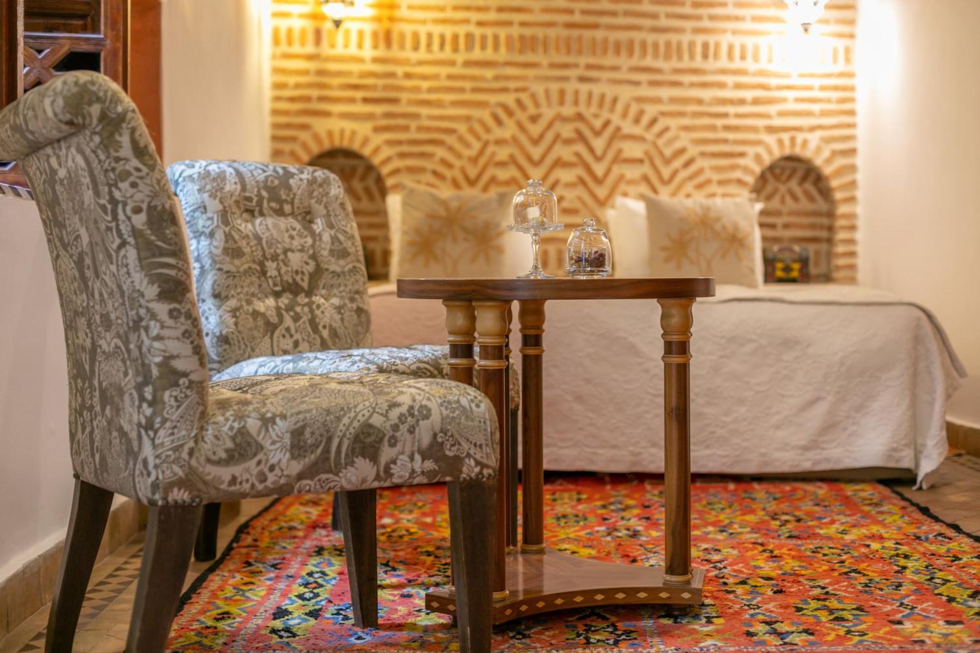 Riad Les Trois Palmiers El Bacha Marraquexe Exterior foto