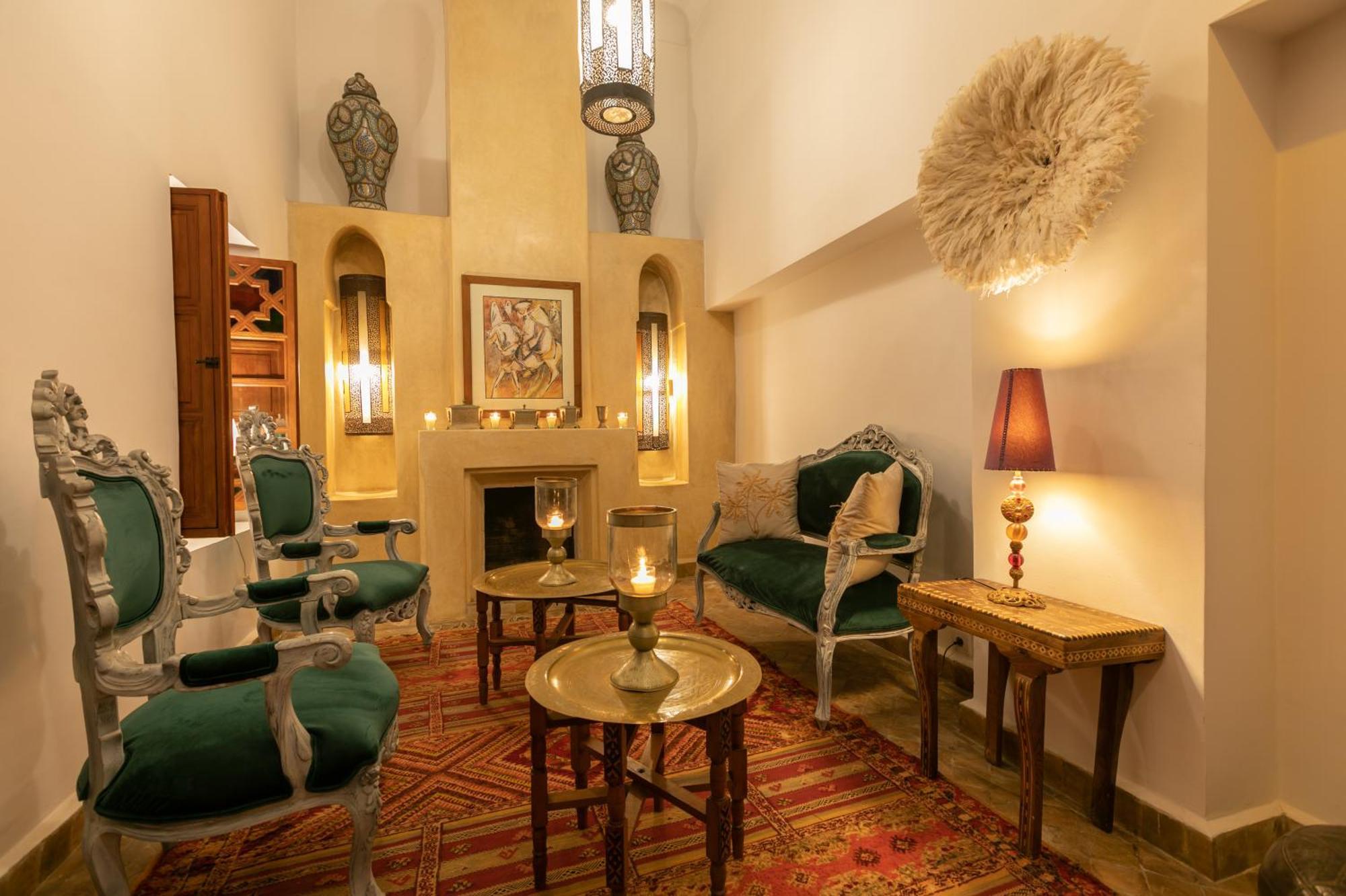 Riad Les Trois Palmiers El Bacha Marraquexe Exterior foto