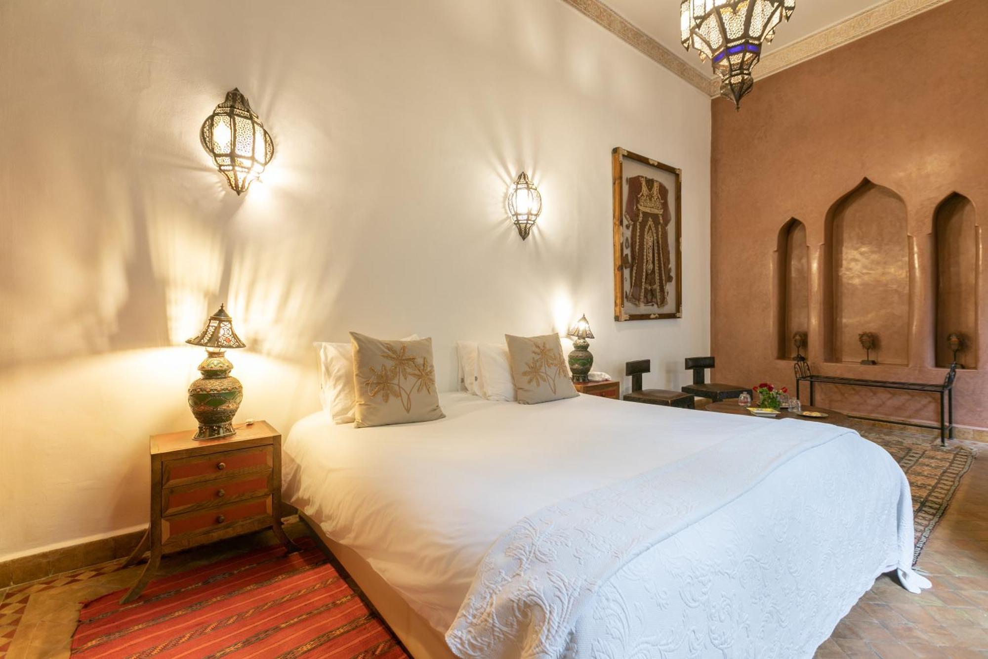 Riad Les Trois Palmiers El Bacha Marraquexe Exterior foto