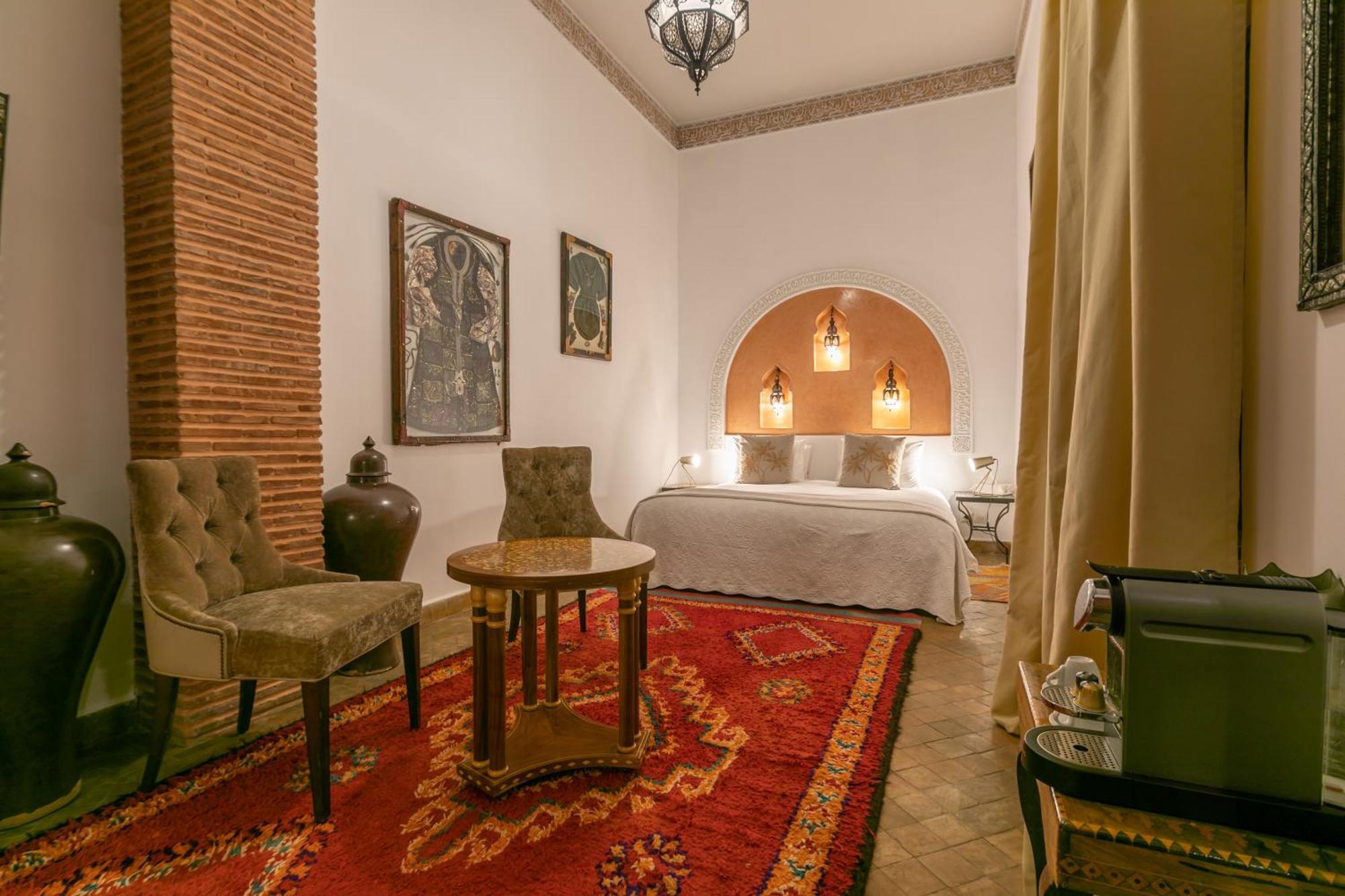 Riad Les Trois Palmiers El Bacha Marraquexe Exterior foto