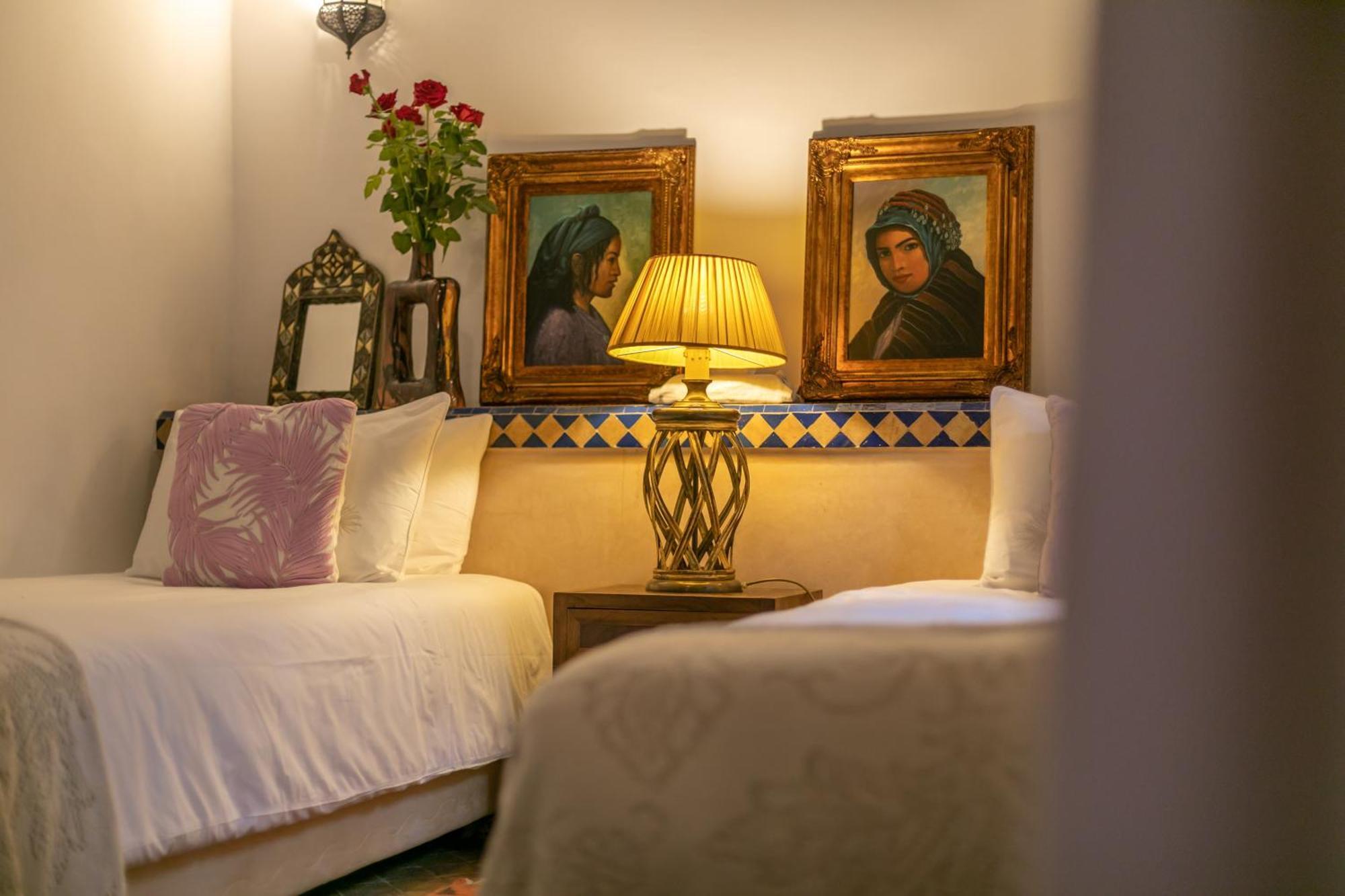 Riad Les Trois Palmiers El Bacha Marraquexe Exterior foto