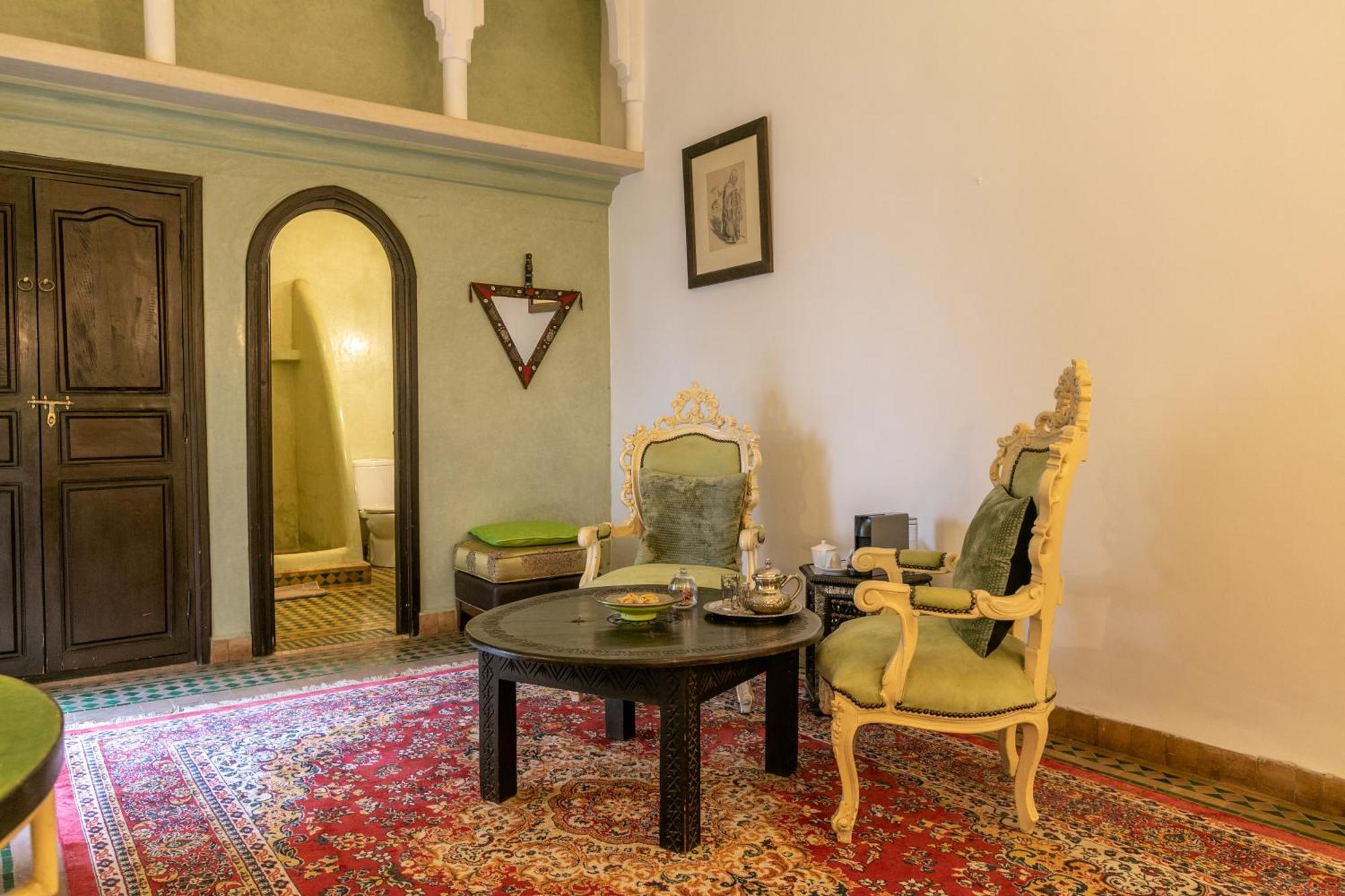 Riad Les Trois Palmiers El Bacha Marraquexe Exterior foto