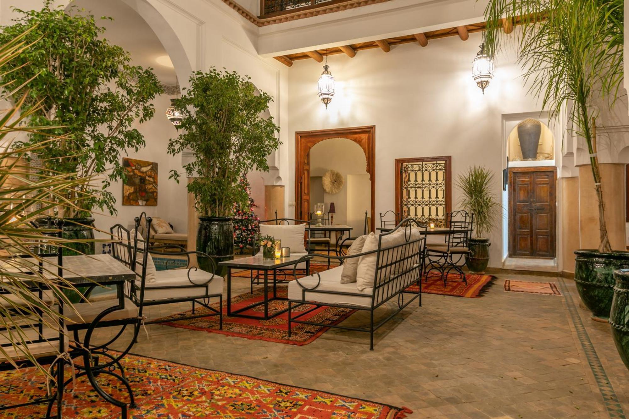 Riad Les Trois Palmiers El Bacha Marraquexe Exterior foto