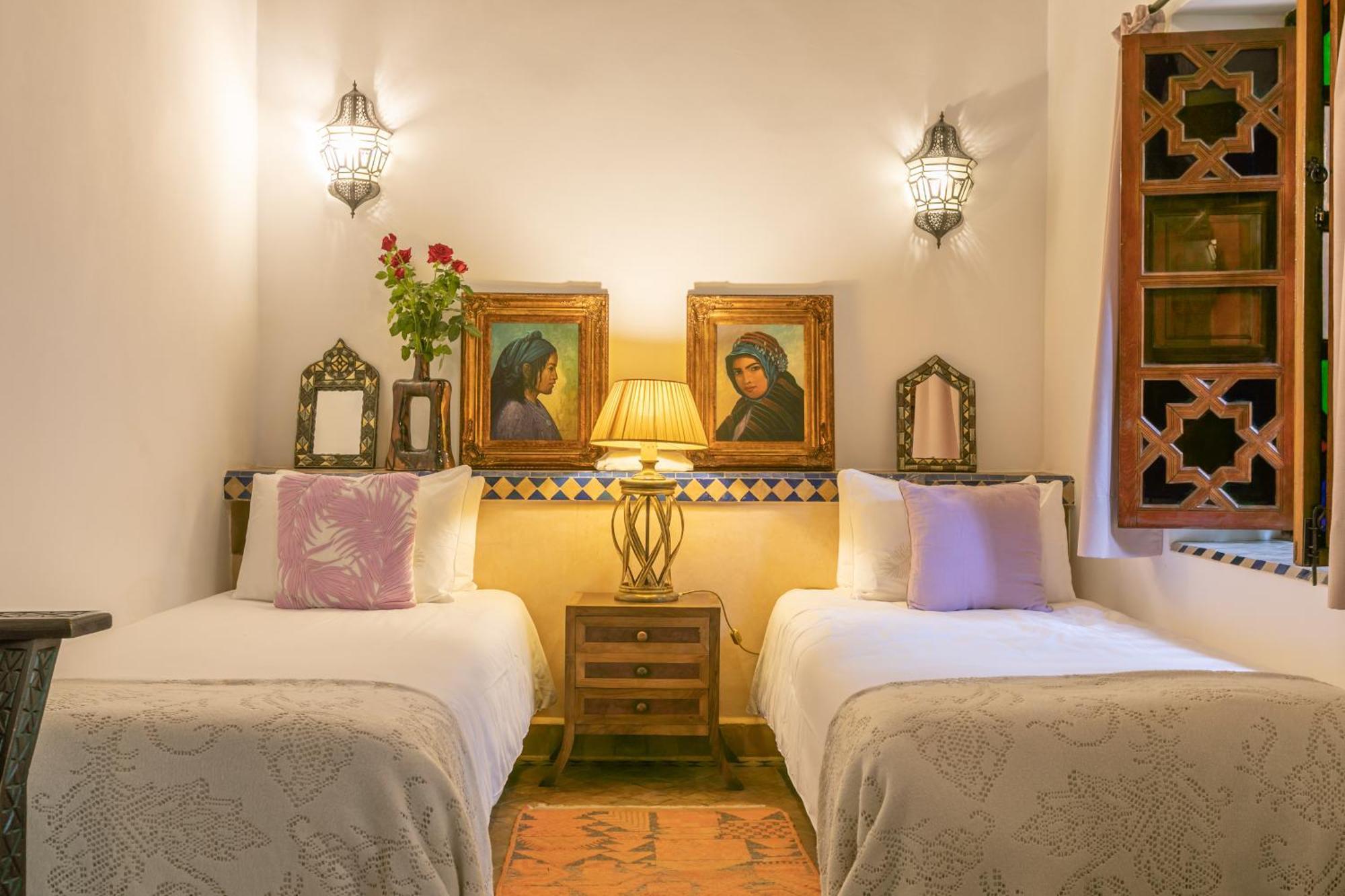 Riad Les Trois Palmiers El Bacha Marraquexe Quarto foto
