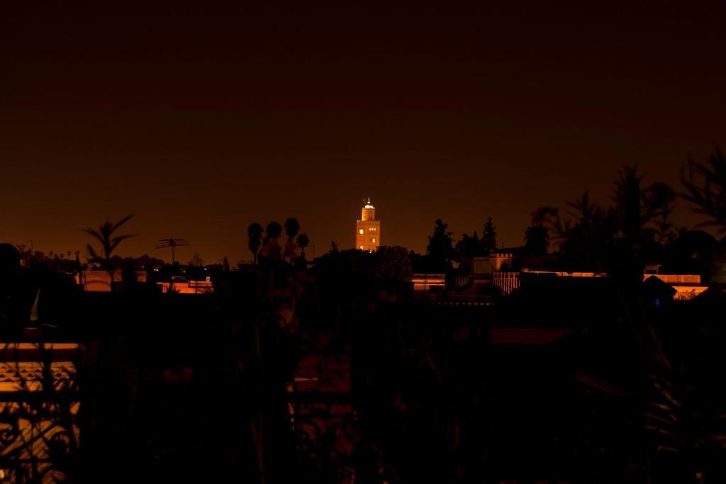 Riad Les Trois Palmiers El Bacha Marraquexe Exterior foto