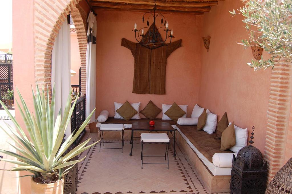 Riad Les Trois Palmiers El Bacha Marraquexe Exterior foto