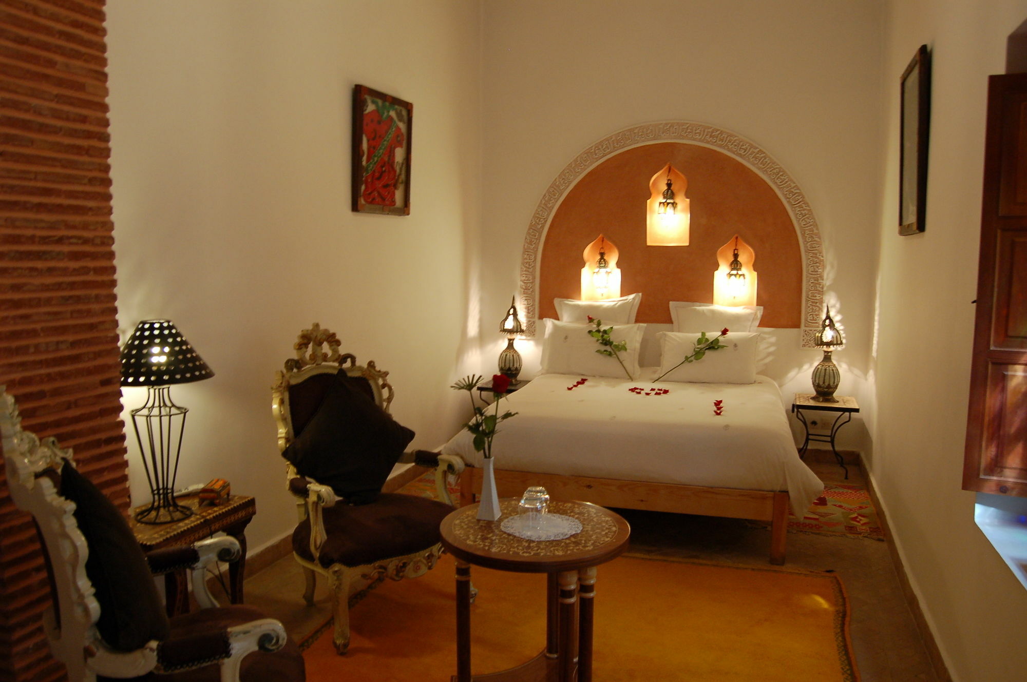 Riad Les Trois Palmiers El Bacha Marraquexe Exterior foto